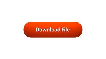 Animation of 'Download File' Button Clicked by Computer Mouse with Color-Changing Effect and Confirmation Tick video
