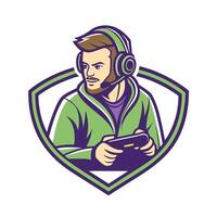 man with headphones and a controller vector