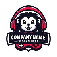 a logo for a company that sells game controllers vector