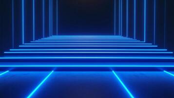 Blue Particle Flow photo