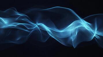 Glowing Data Stream photo