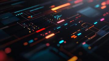 High-Tech Data Patterns photo