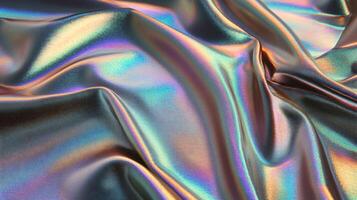 Glittering Cloth Waves photo