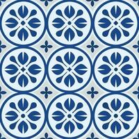 Minimalist Mediterranean Tile Design with Subtle Geometric Details vector