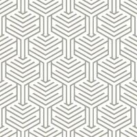 Modern Geometric Pattern Featuring Interlocking Y Shapes and Hexagons vector