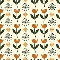 Seamless Repeating Wallpaper Pattern with Modern Geometric Design vector