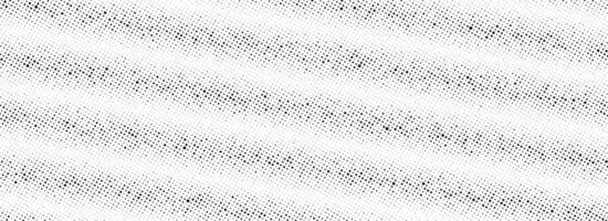 Black rippled grit halftone texture. Grunge diagonal noise stripe pattern. Vanishing sandy grain gradation wallpaper. Dotted lined gradient background. Gritty pixel comic overlay backdrop. vector