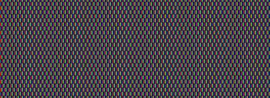 Seamless RGB pixel pattern. Repeating LED screen background. LCD display dots wallpaper. Red Green Blue pixels monitor texture. Repeated crt display backdrop. vector