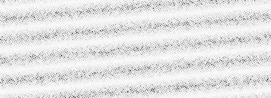 Black rippled grit halftone texture. Grunge dotted noise stripe pattern. Vanishing sandy grain gradation wallpaper. Dot lined gradient background. Gritty pixel comic overlay backdrop vector