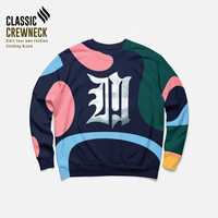 Plain Crewneck Mockup for Branding and Logo Use Minimalist Crewneck Mockup with Layered Background psd