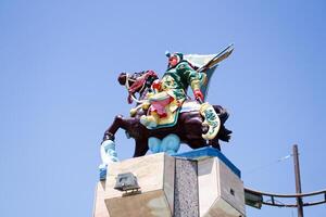 Guan Yu Statue at Spring and Autumn Pavilion in Taiwan photo