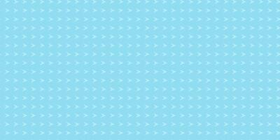 Pattern of small white arrows on a light blue background creating a calming visual effect vector