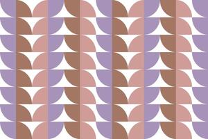 Colorful geometric pattern of overlapping shapes in a modern design vector