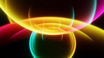 Abstract background with colorful lights video