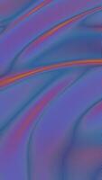 A blue and orange striped background with a wavy pattern video
