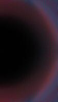 A red and blue dot pattern on a black background video