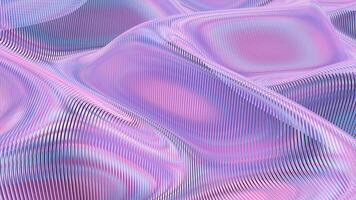 Abstract background with wavy lines and shapes video