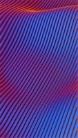 A blue and red striped background with a wavy pattern video