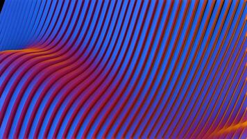 A blue and orange abstract pattern video