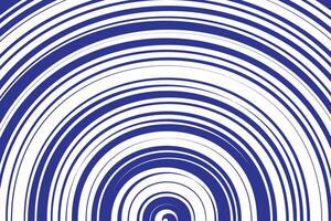 simple abstract royal blue color thin to thick half circle line pattern a blue and white abstract pattern with a white spiral vector