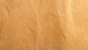 close-up of vintage yellowed printer paper with subtle texture slight warping and faint ink marks photo