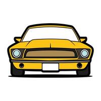 Car Illustration for High-End Digital and Print Campaigns vector