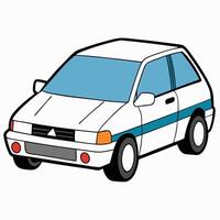 Sleek and Minimalist Car Illustration for Modern Campaigns vector