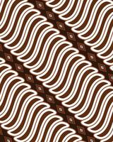 Background of Indonesian Javanese batik cloth pattern vector
