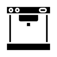 Coffee maker machine icon. Concept of morning routine coffee break. vector