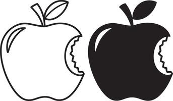 Bundle of Apple Illustrations for Designers vector