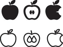Beautiful Apple Art Bundle for Designers and Creators vector