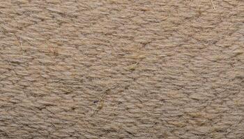 macro view of coarse hemp paper texture with visible fibers for eco-friendly design photo