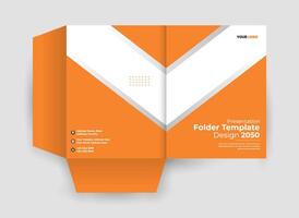 folder template design and modern layout Folder design, cover for brochures, Annual template vector