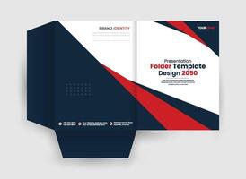 folder template design and modern layout Folder design, cover for catalog, brochures, Annual template vector