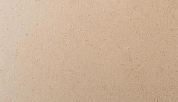 close-up of recycled paper texture with natural fibers and faint speckled patterns in a light beige tone photo