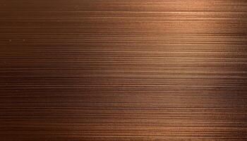 macro view of brushed bronze sheet with soft horizontal grain and metallic texture photo