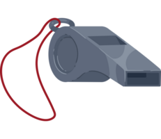 whistle with a red cord icon isolated png