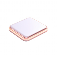 Minimalistic square design in soft colors for modern graphic projects. png