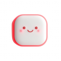 A cute, smiling icon designed to bring joy and positivity. png