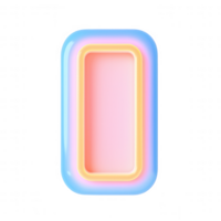 A vibrant, colorful, abstract design featuring smooth shapes and gradients. png