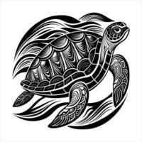 Sea Turtle Shell vector