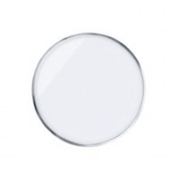 Empty circular frame template for design, artwork, or showcasing graphics. png