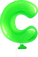 c green font customizable png