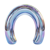 Shiny Iridescent Rainbow Arch png
