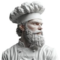 Statue of a Chef png