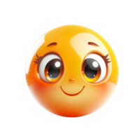 Smiling Emoji Face with Blush png