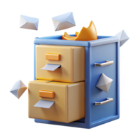 Digital Filing Cabinet Secure Data Storage Organization png