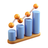 Growth Chart Upward Trend, Data Visualization, Progress, Success, Metrics, Increase, Improvement, Development, Statistics, Analytics png