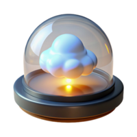 Secure Cloud Computing Data Protection Under Glass png