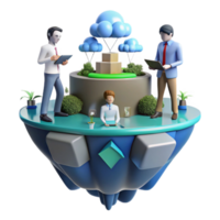 Cloud Computing Collaboration, Data Management, and Efficient Workflow png